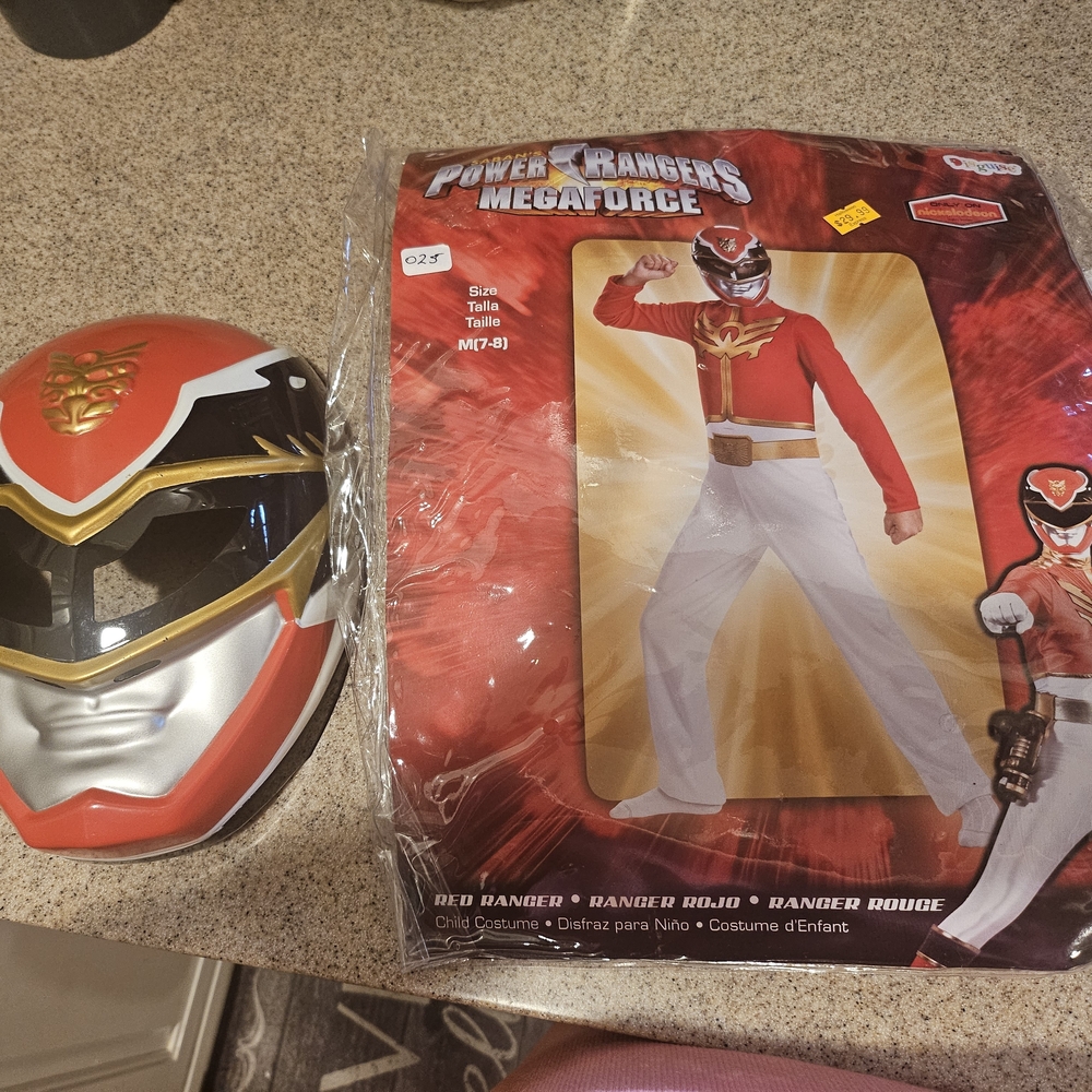 Power Ranger Red Costume for Kids